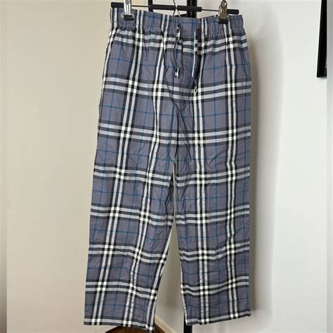 fake burberry pajamas|Burberry pajama bottoms.